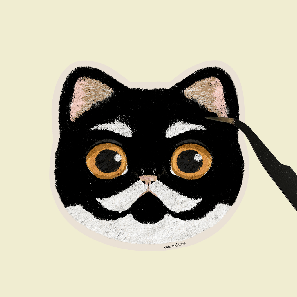 Tuxedo_Cat_Sticker__Waterproof__Laminated