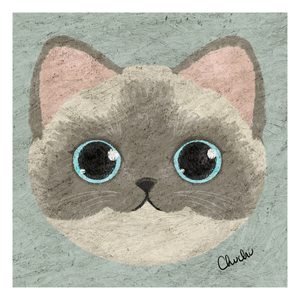 Siamese Cat - Judy - Art Print