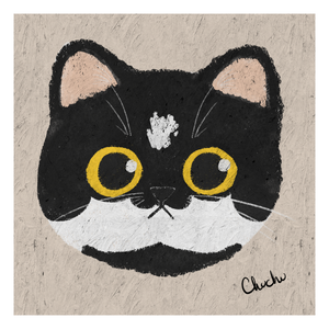 Tuxedo Cat - Sylvester - Art Print